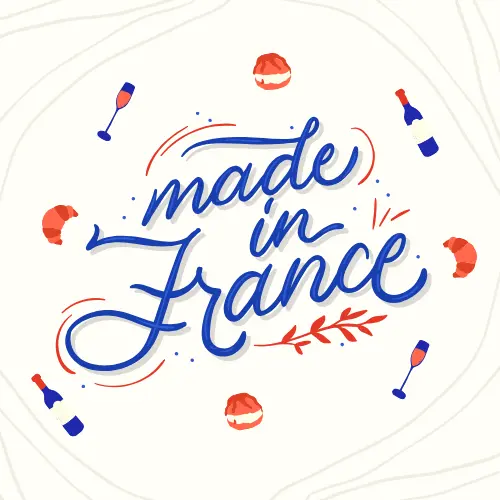 Moderne et Détaillé Logo - Made In France