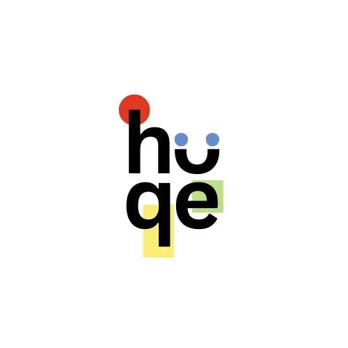Simpliste Blanc Logo - Hüqe